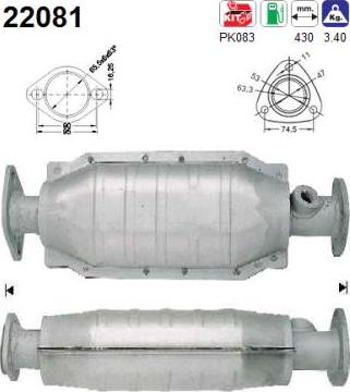 AS 22081 - Catalizzatore autozon.pro