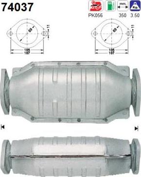 AS 74037 - Catalizzatore autozon.pro