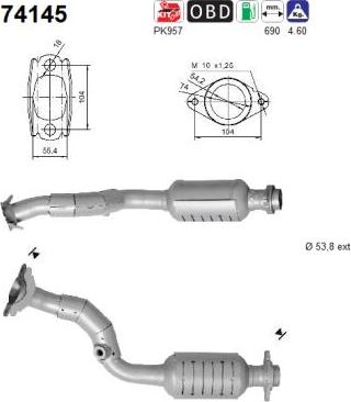 AS 74145 - Catalizzatore autozon.pro