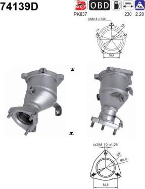 AS 74139D - Catalizzatore autozon.pro