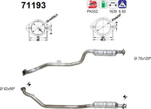 AS 71193 - Catalizzatore autozon.pro