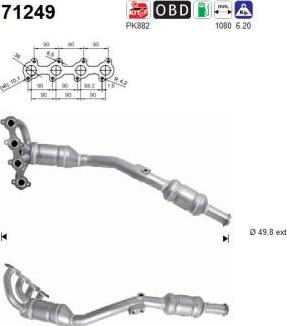 AS 71249 - Catalizzatore autozon.pro