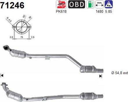 AS 71246 - Catalizzatore autozon.pro