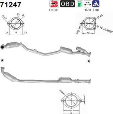 AS 71247 - Catalizzatore autozon.pro