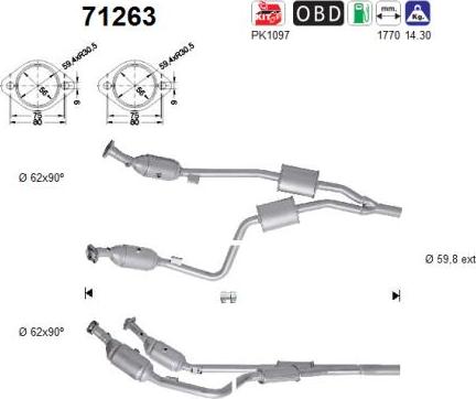 AS 71263 - Catalizzatore autozon.pro