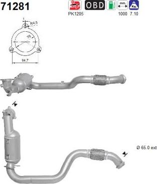 AS 71281 - Catalizzatore autozon.pro