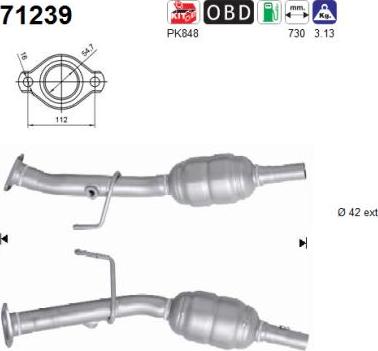 AS 71239 - Catalizzatore autozon.pro