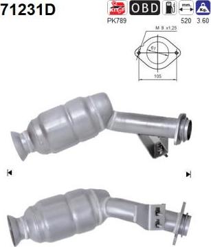 AS 71231D - Catalizzatore autozon.pro