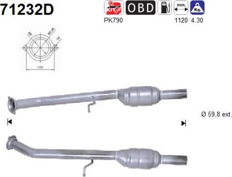 AS 71232D - Catalizzatore autozon.pro