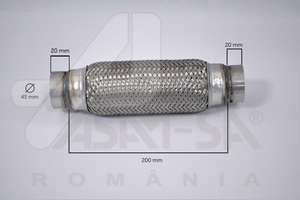 ASAM 60093 - Flessibile, Impianto gas scarico autozon.pro