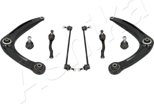 Ashika 158-00-0603 - Kit braccio oscillante, Sospensione ruota autozon.pro