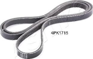 Ashika 112-4PK1715 - Cinghia Poly-V autozon.pro