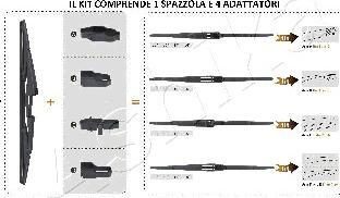 Ashika SA-X35R - Spazzola tergi autozon.pro