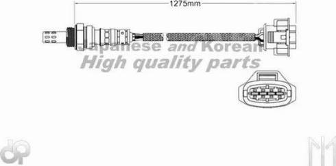 Ashuki 9200-49462 - Sonda lambda autozon.pro