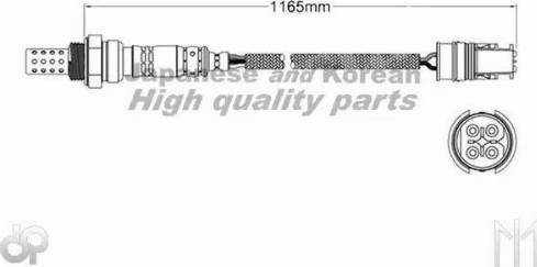 Ashuki 9200-48396 - Sonda lambda autozon.pro