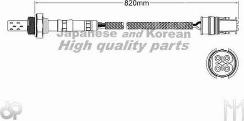 Ashuki 9200-48286 - Sonda lambda autozon.pro