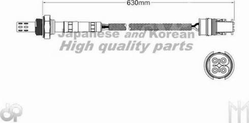 Ashuki 9200-48774 - Sonda lambda autozon.pro