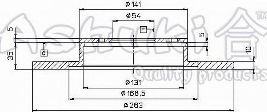 Ashuki 0993-4002 - Discofreno autozon.pro