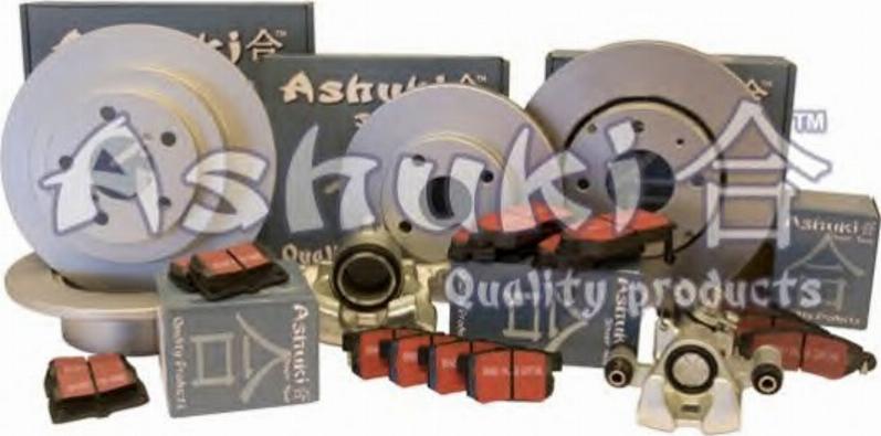 Ashuki 1050-4405 - Kit ganasce freno autozon.pro