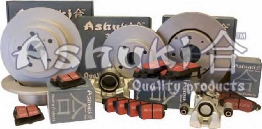 Ashuki 10831501 - Kit pastiglie freno, Freno a disco autozon.pro