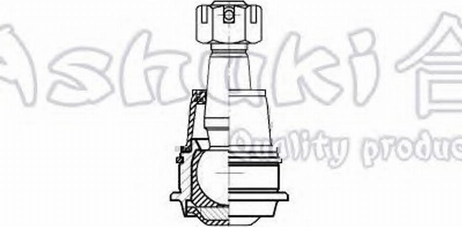 Ashuki 1458-0201 - Giunto di supporto / guida autozon.pro