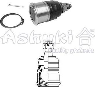 Ashuki 1458-2004 - Giunto di supporto / guida autozon.pro