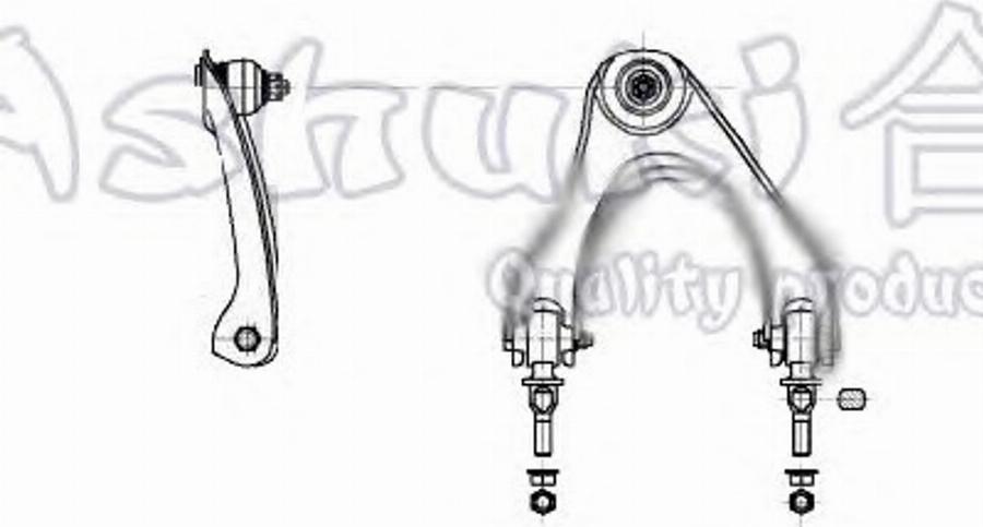 Ashuki 1479-2004 - Braccio oscillante, Sospensione ruota autozon.pro