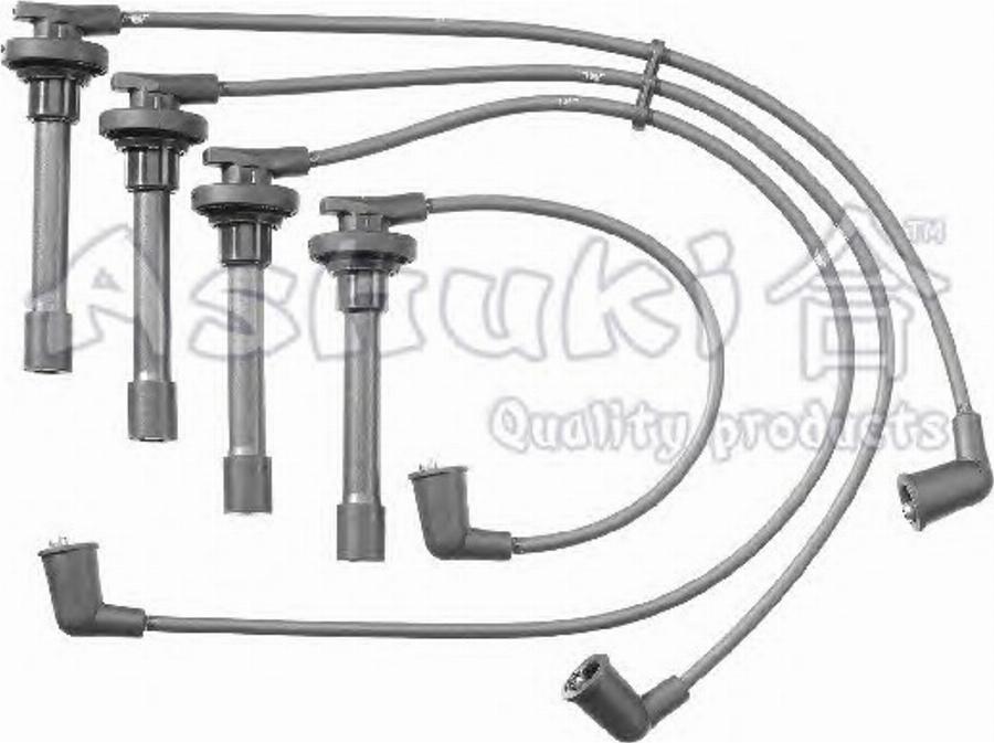 Ashuki 1614-0204 - Kit cavi accensione autozon.pro