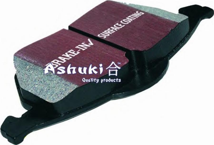 Ashuki 1080-4009 - Kit pastiglie freno, Freno a disco autozon.pro