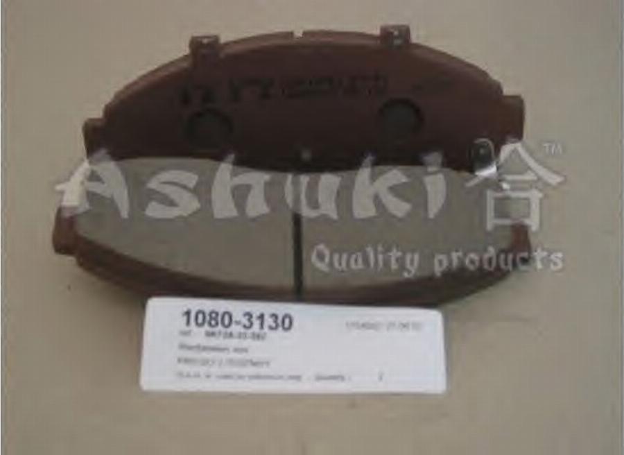 Ashuki 1080-3130 - Kit pastiglie freno, Freno a disco autozon.pro