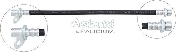 Ashuki ASH3-0064 - Flessibile del freno autozon.pro