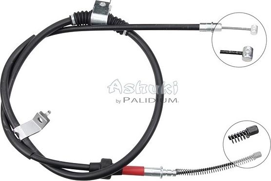 Ashuki ASH3-1086 - Cavo comando, Freno stazionamento autozon.pro