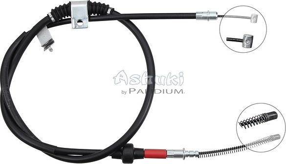 Ashuki ASH3-1087 - Cavo comando, Freno stazionamento autozon.pro