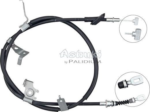 Ashuki ASH3-1128 - Cavo comando, Freno stazionamento autozon.pro