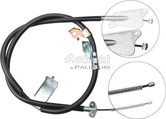 Ashuki ASH3-1800 - Cavo comando, Freno stazionamento autozon.pro