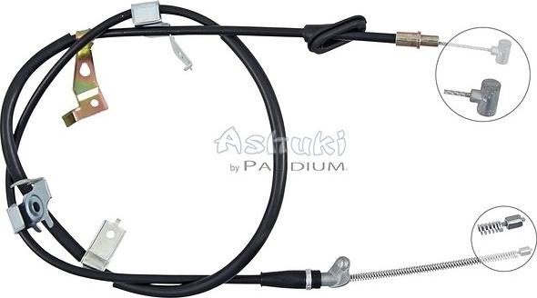 Ashuki ASH3-1241 - Cavo comando, Freno stazionamento autozon.pro