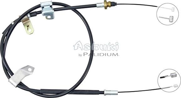 Ashuki ASH3-1252 - Cavo comando, Freno stazionamento autozon.pro