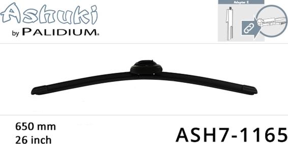 Ashuki ASH7-1165 - Spazzola tergi autozon.pro