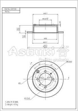 Ashuki C656-02 - Discofreno autozon.pro