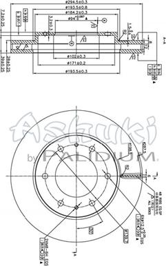 Ashuki C652-59 - Discofreno autozon.pro