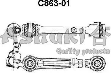 Ashuki C863-01 - Braccio oscillante, Sospensione ruota autozon.pro