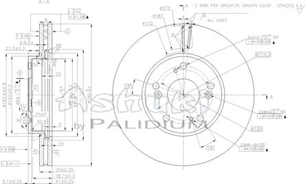 Ashuki H039-65 - Discofreno autozon.pro