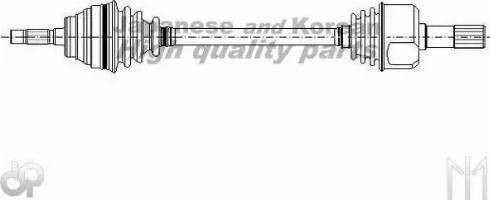 Ashuki J156-02 - Albero motore / Semiasse autozon.pro