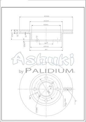 Ashuki K016-69 - Discofreno autozon.pro