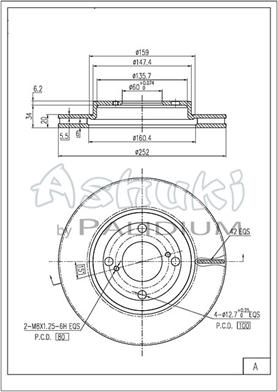 Ashuki K016-71 - Discofreno autozon.pro