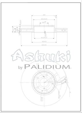 Ashuki L600-01 - Discofreno autozon.pro