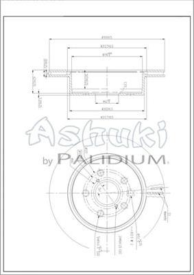 Ashuki L600-03 - Discofreno autozon.pro