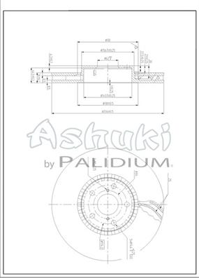 Ashuki L600-02 - Discofreno autozon.pro