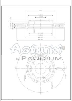 Ashuki M616-12 - Discofreno autozon.pro