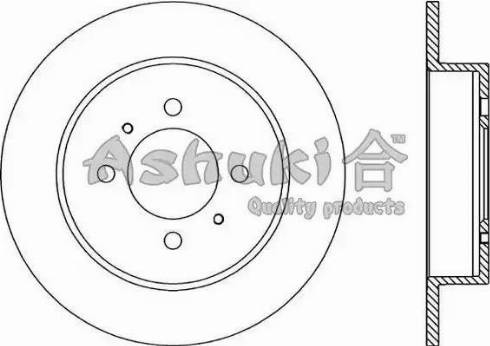 Ashuki N014-11 - Discofreno autozon.pro